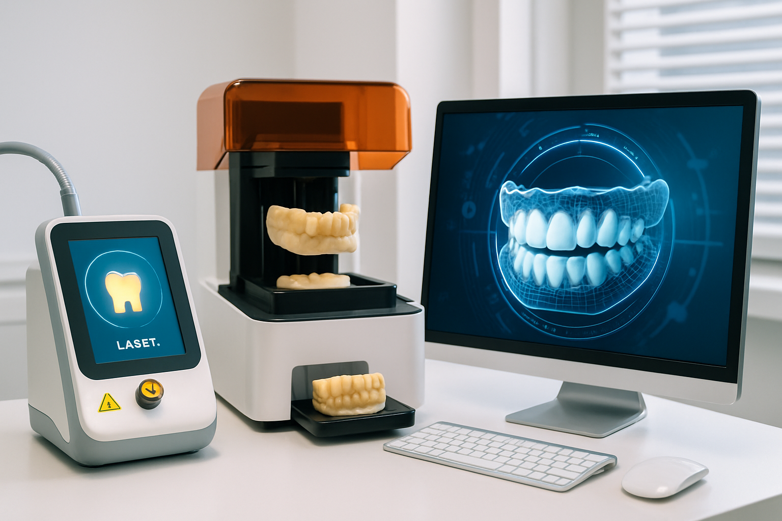 Un sourire éclatant et confiant lors d'une rencontre sociale, mettant en avant des dents blanches et harmonieusement alignées.